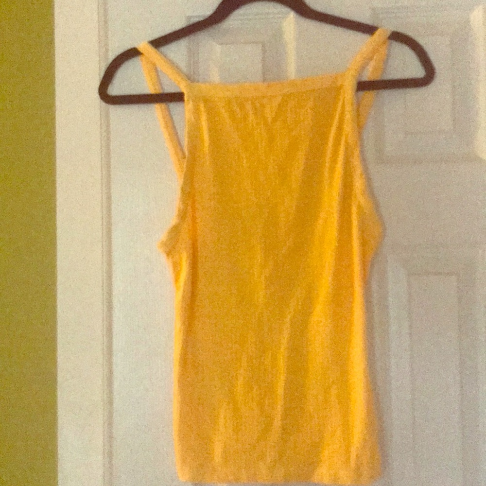 Yellow tank by free people